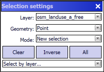 SelectionSettings