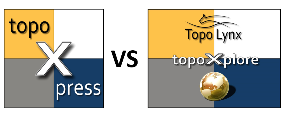 topoXpress versus topoXplore